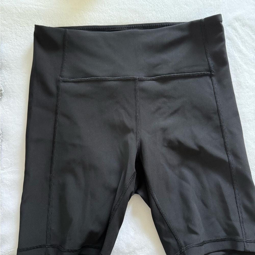 Lululemon Black biker Shorts